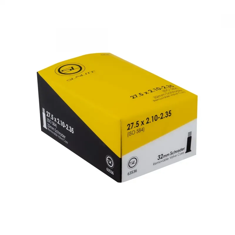 Sunlite Schrader Valve Inner Tube - SV32 56mm 27.5x2.10-2.35