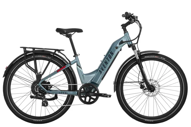 Aventon Level.2 Step-Through Commuter E-Bike In Glacier