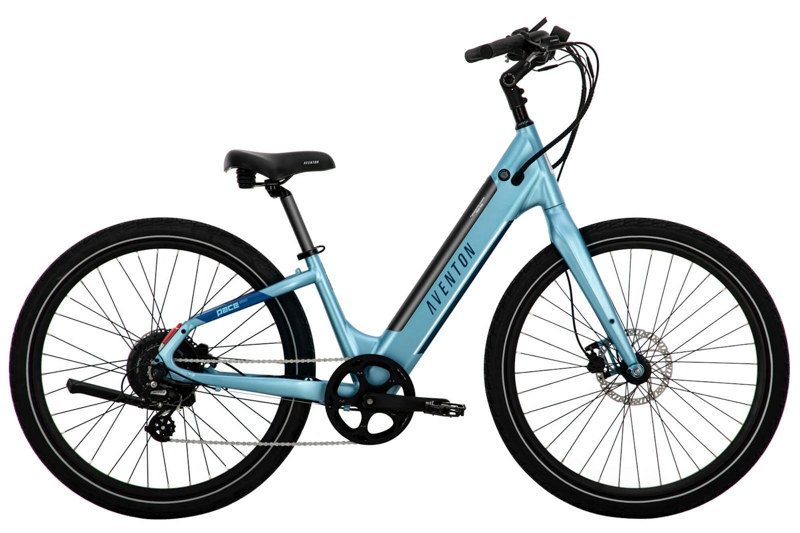 Aventon Pace 500.3 Step-Through Ebike - Large / Blue Steel
