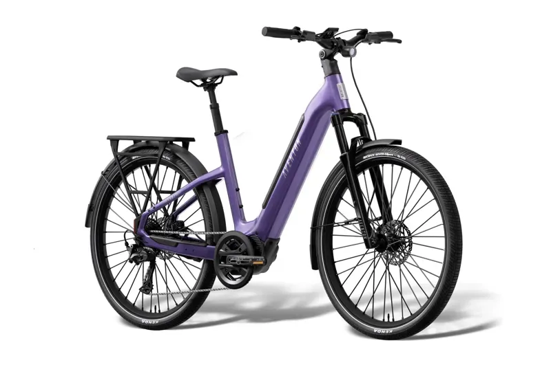 Level 4 ADV Step-Through Ebike - Large / Purple Haze-1