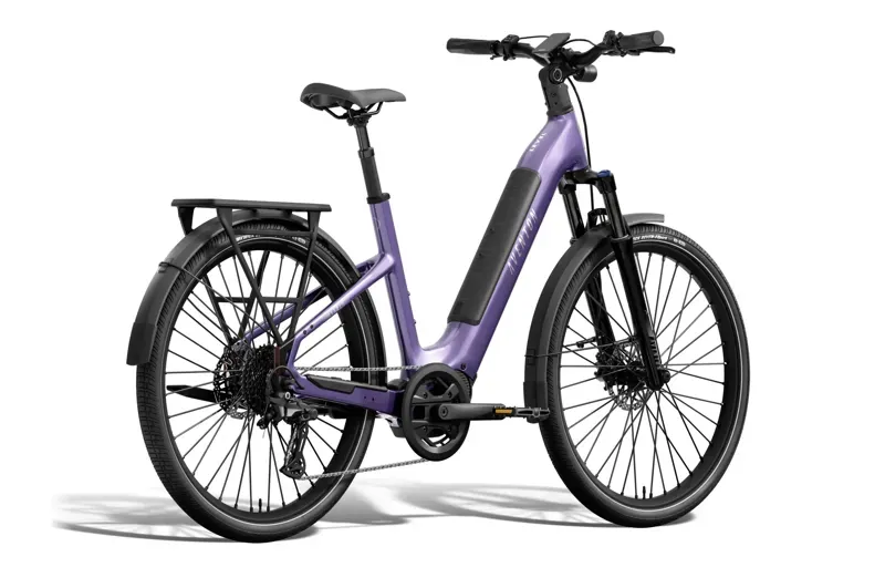 Level 4 ADV Step-Through Ebike - Large / Purple Haze-2
