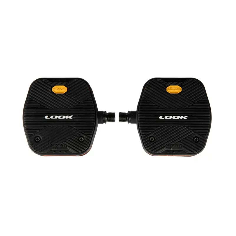 Look Geo City Vision Grip Flat Pedals in Black