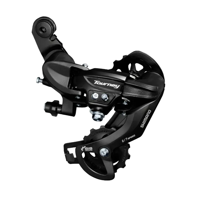 Shimano Tourney RD-TY300-SGS 6/7-speed LC DM Rear Derailleur in Black