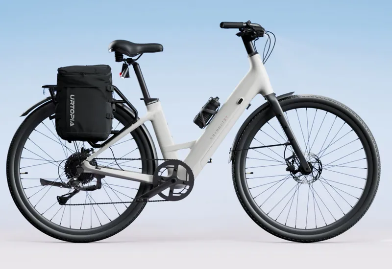 Urtopia Carbon 1 Step-Thru E-bike White-1