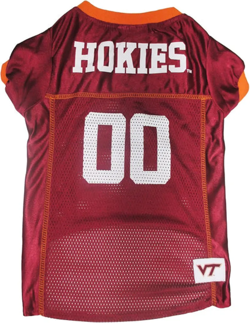 VA TECH PET JERSEY IN RED