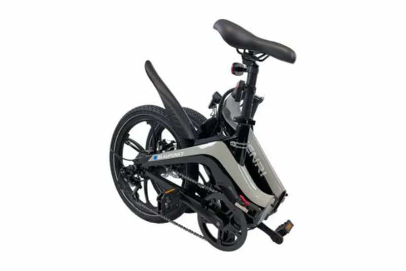 Fold Up EBike - Blaupunkt Henri Electric Bike in Silver/Black -2
