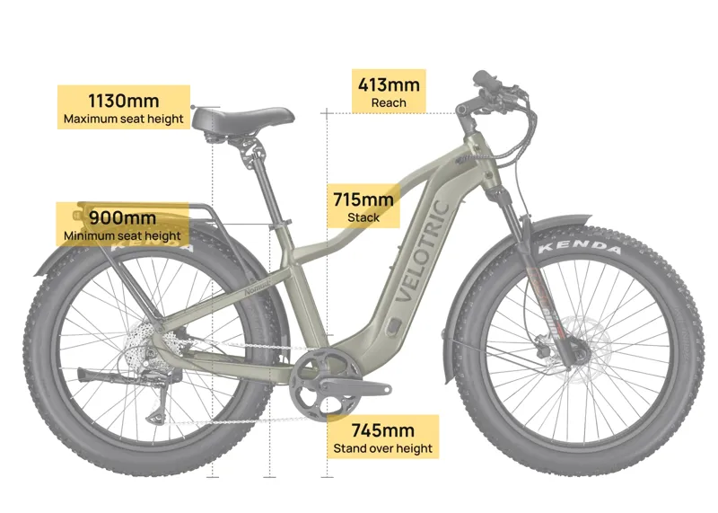 Velotric Nomad 2  High-Step / Large / Sage-3