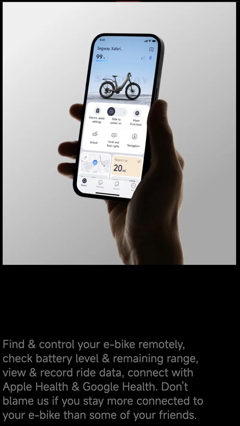 Segway Ebike Xafari Red-5