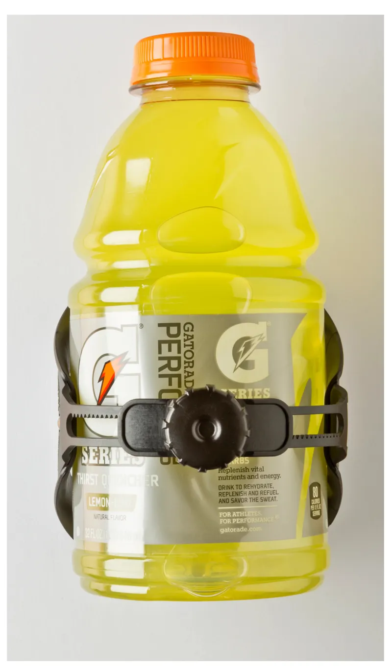 Looney Bin SL Adjustable Water Bottle Cage - One Size - Black	-1