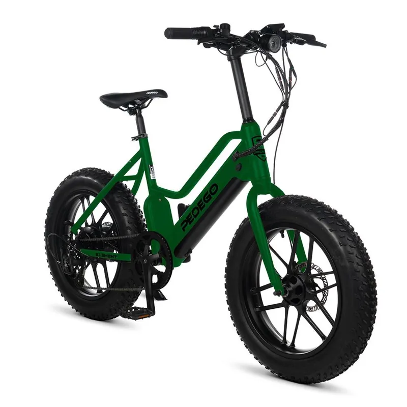 Element Fat Tire V2 500W - Green with MAG Wheels- 48V-14Ah Battery
