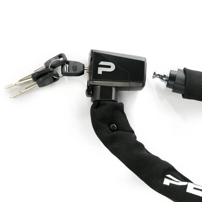 Pedego Chain Lock with 4 Keys - Fully enclosed cloth cover 1.1m/110cm-1