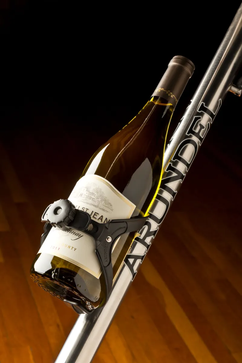 Looney Bin SL Adjustable Water Bottle Cage - One Size - Black	-2