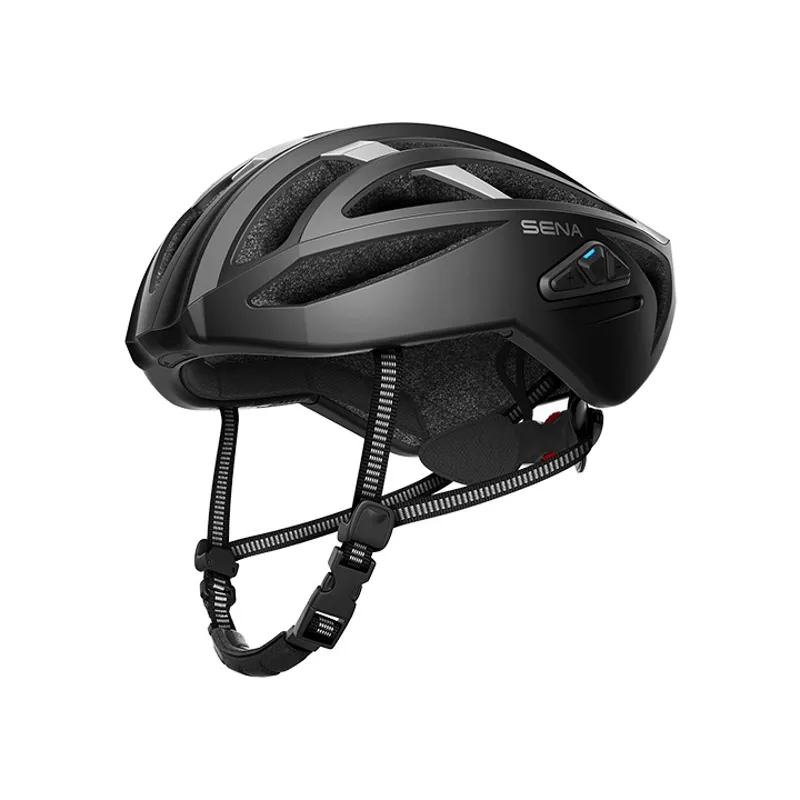 SENA R2X Road Alexa Built in Smart Cycling Helmet Matt Black Medium