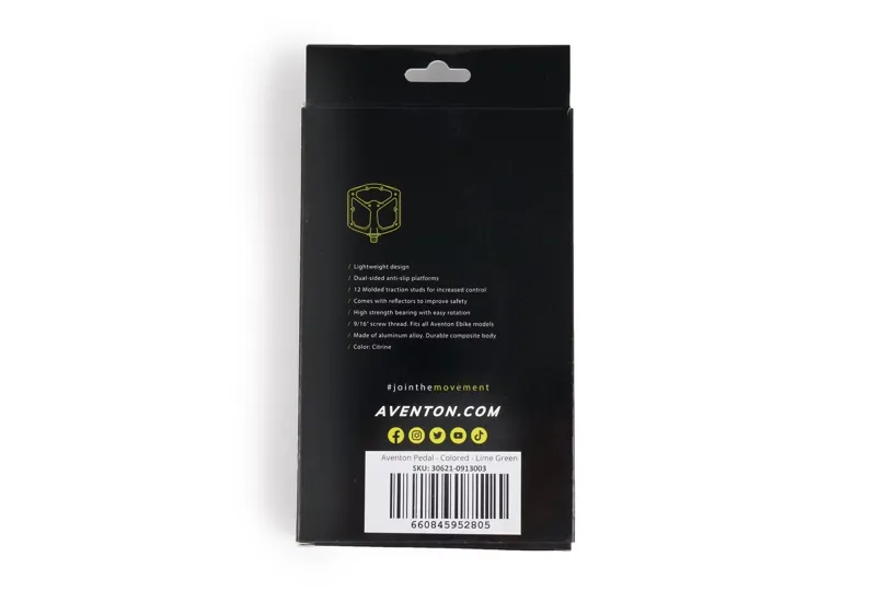 Aventon EBike Pedal - Colored Lime Green-4