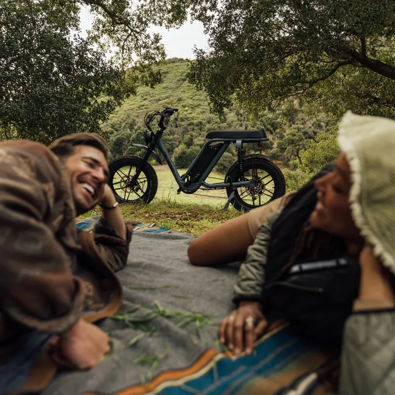 Moto Matte Black with Mag Wheels Bench Seat - 48V 20Ah UL2849 Battery-7