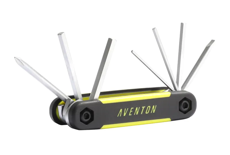 Aventon Multi Tool - 7 essential bits2mm 3mm 4mm 5mm 6mm Philips head and flat head screwdriver
