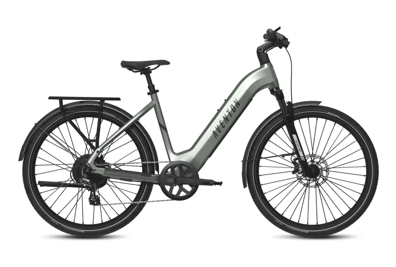 Aventon Level 3 Step Through Commuter Electric Bike L Glacier Mint