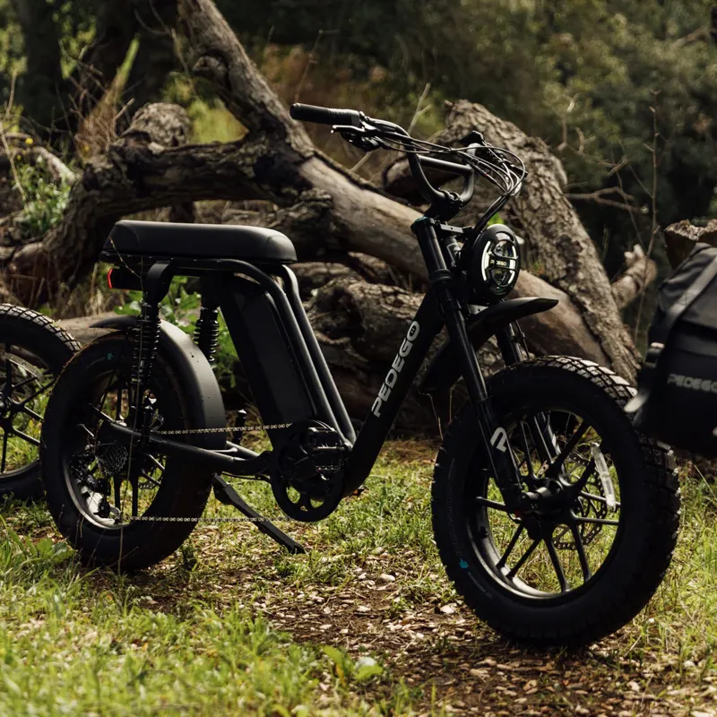 Moto Matte Black with Mag Wheels Bench Seat - 48V 20Ah UL2849 Battery-2