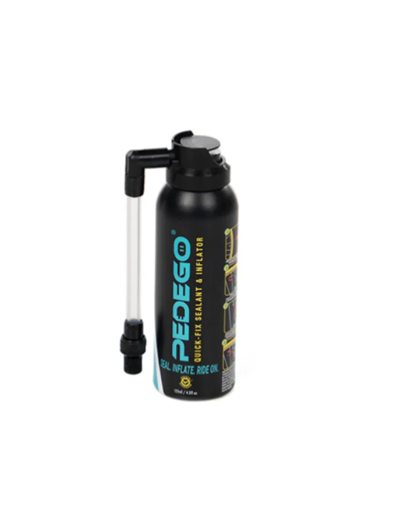 GUP Canister - Fix a Bike Tire Flat Foam with Built-in Schrader Valve