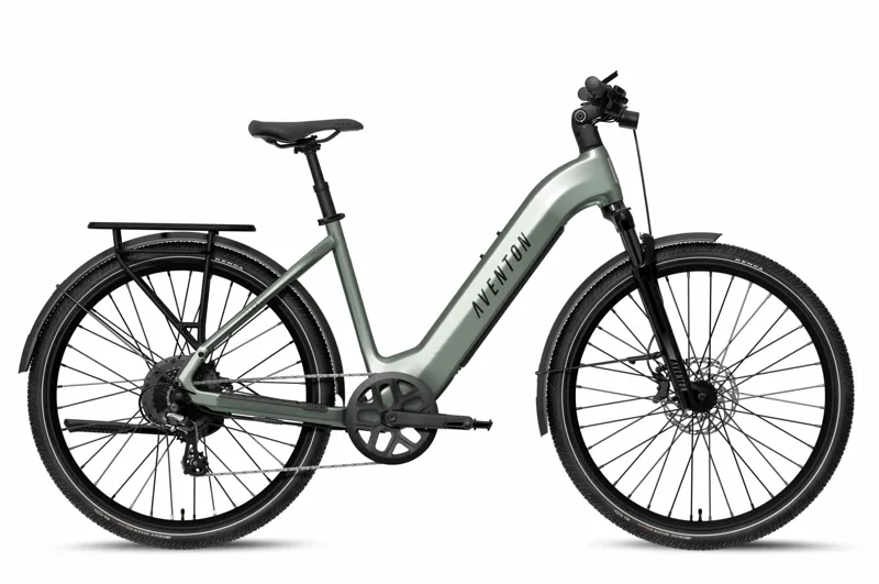 Aventon Level 4 REC Step Through Commuter LARGE Glacier Mint