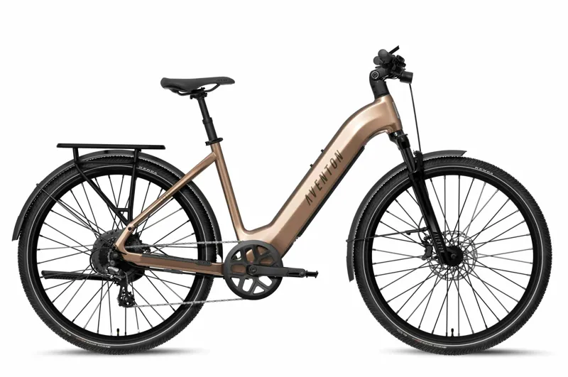 Aventon Level 4 REC Step Through Commuter Large Sandstone