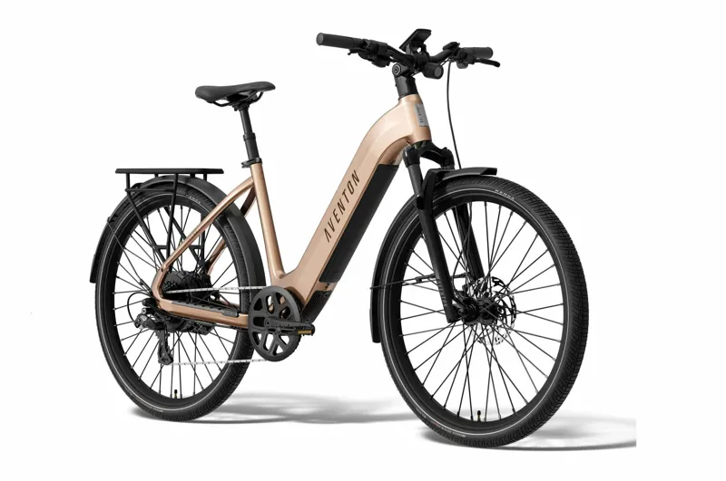 Aventon Level 4 REC Step Through Commuter Large Sandstone-1