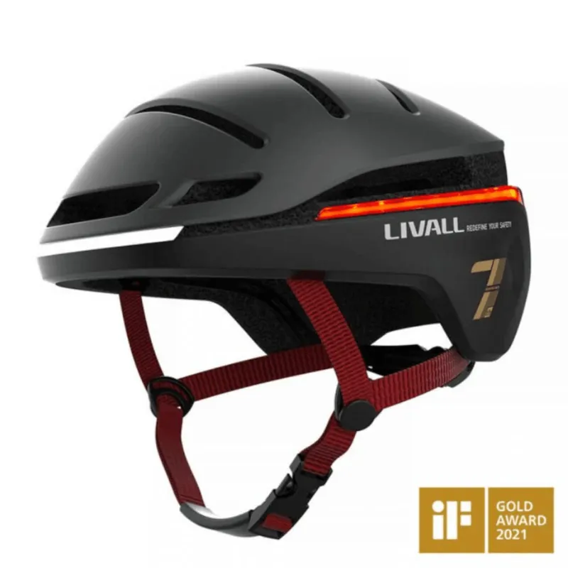 Livall EVO21 Smart Bike Helmet in Black