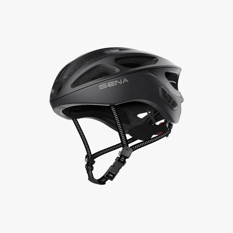 Sena R1 Evo Smart Cycling Helmet in Matt Black