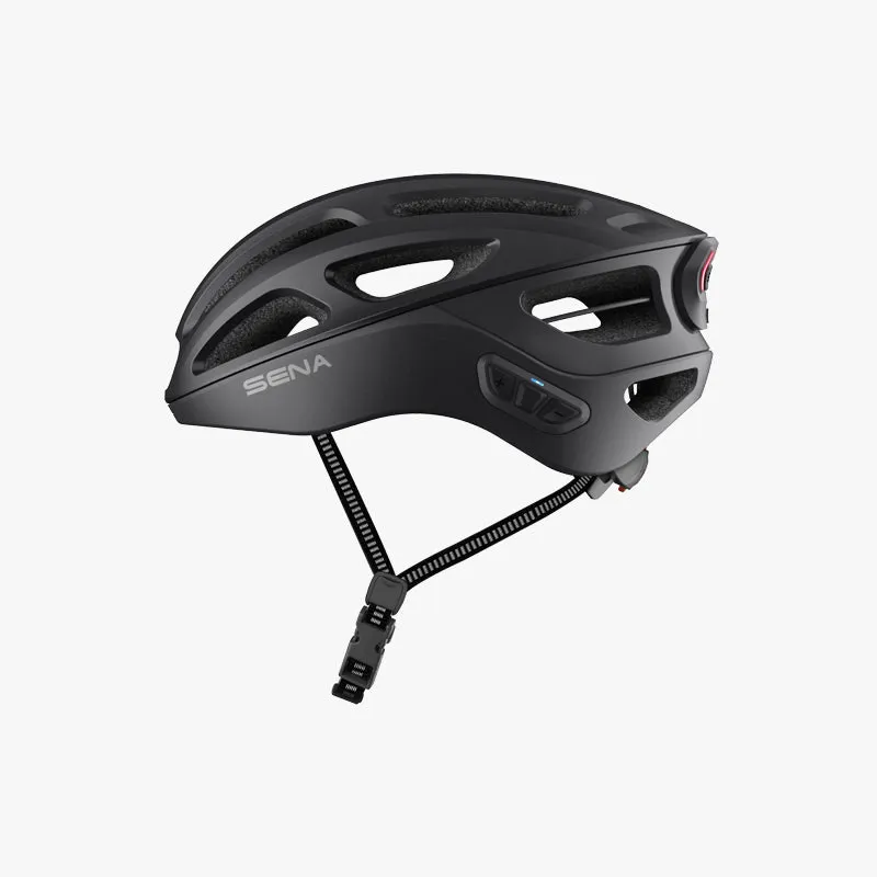 Sena R1 Evo Smart Cycling Helmet in Matt Black-1