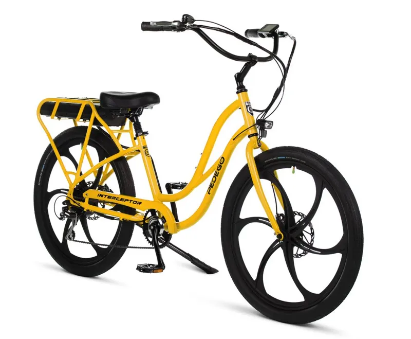 26 Interceptor Step Thru P749 - Sunrise Yellow W/ MAG Wheels