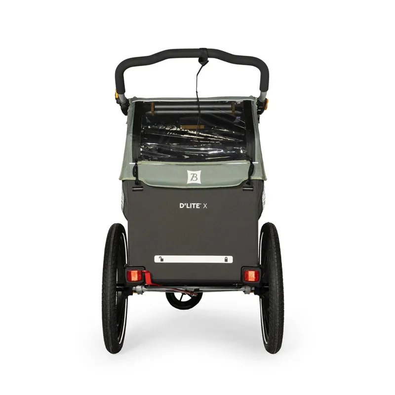Burley D'Lite X Child Trailer - Double Sage Green 20-3