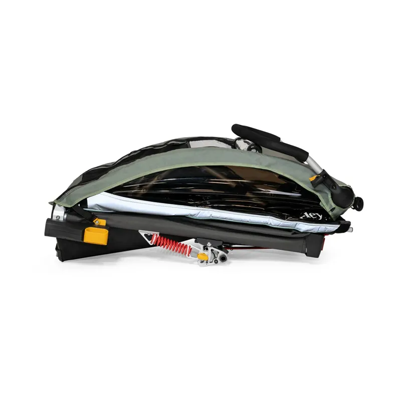 Burley D'Lite X Child Trailer - Double Sage Green 20-5