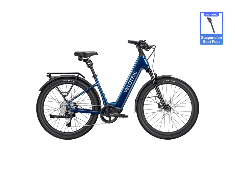 Velotric Discover 3 - Step Thru - Large - Blue Color-1