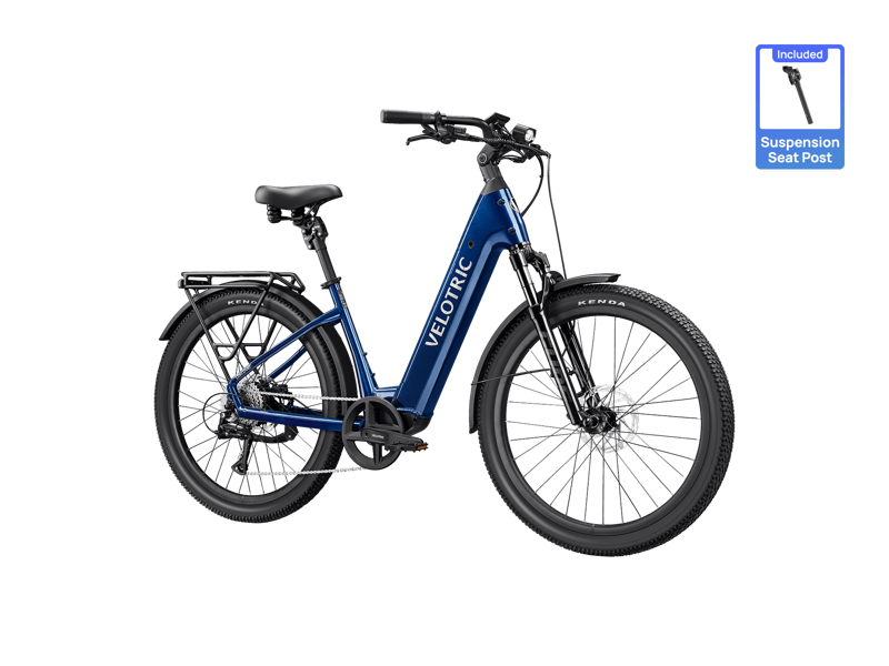 Velotric Discover 3 - Step Thru - Large - Blue Color