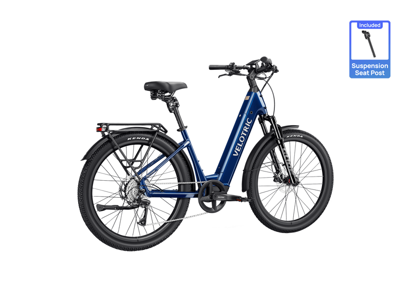 Velotric Discover 3 - Step Thru - Large - Blue Color-2
