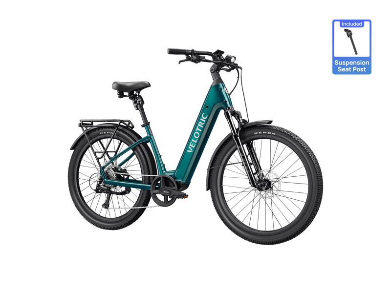 Velotric Discover 3 - Step Thru - Large - Emerald Green Color