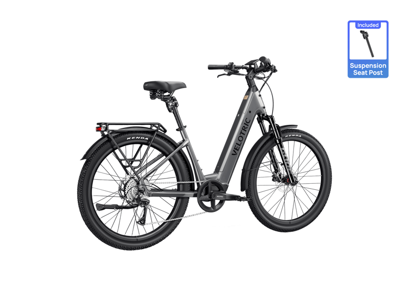 Velotric Discover 3 - Step Thru - Large - Grey Color-2