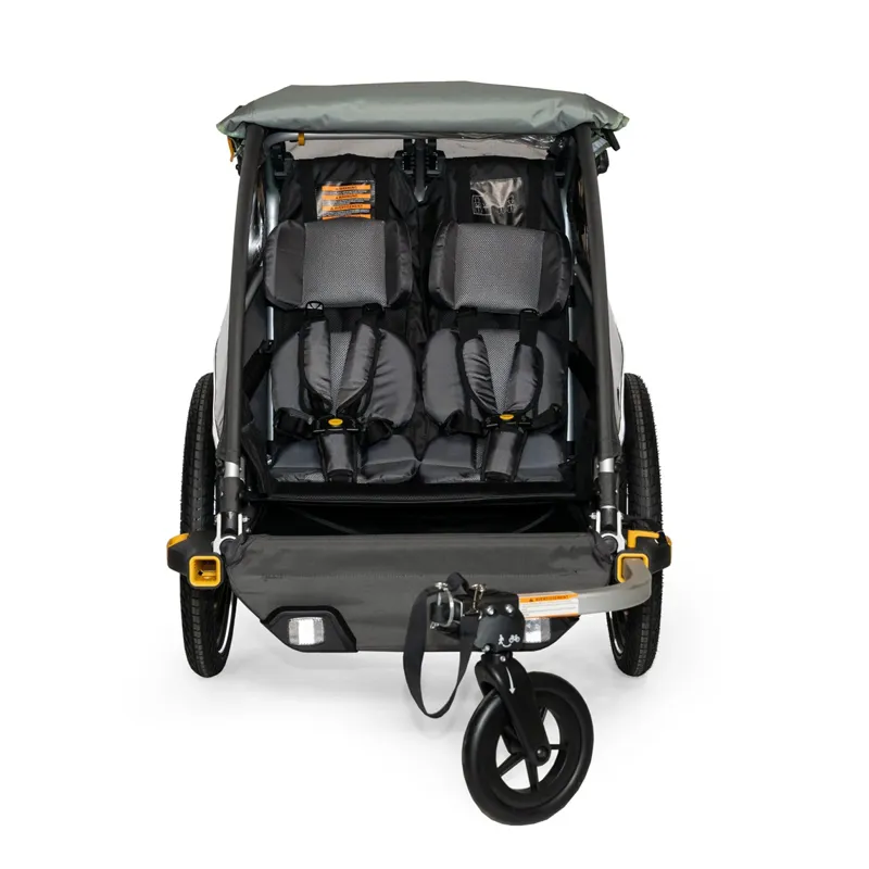 Burley D'Lite X Child Trailer - Double Sage Green 20-1
