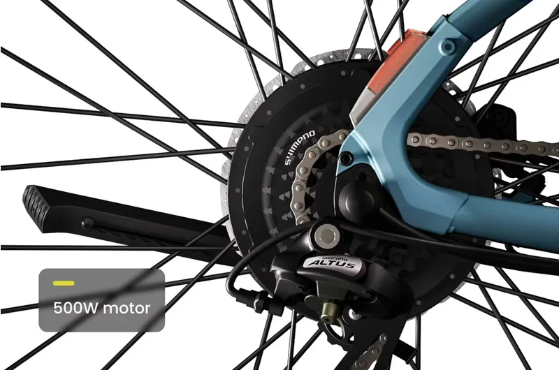 Aventon Pace 500.3 Step-Through E-Road Bike In Ghost White-5