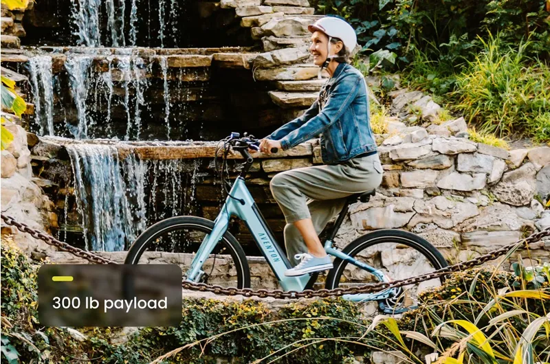 Aventon Pace 500.3 Step-Through E-Road Bike In Ghost White-7