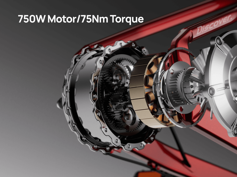 Velotric Discover 3 - Step Thru - Large - Grey Color-5