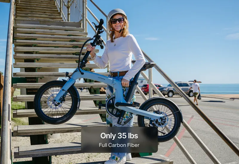 Urtopia Carbon Fold 2 - Orange w/ Throttle-11