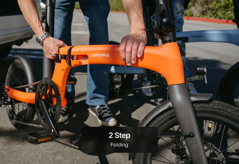 Urtopia Carbon Fold 2 - Orange w/ Throttle-8