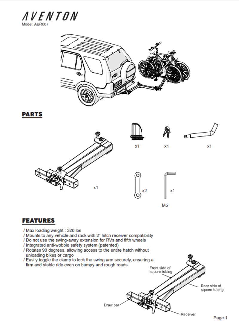 Aventon Swing Away Extension-3