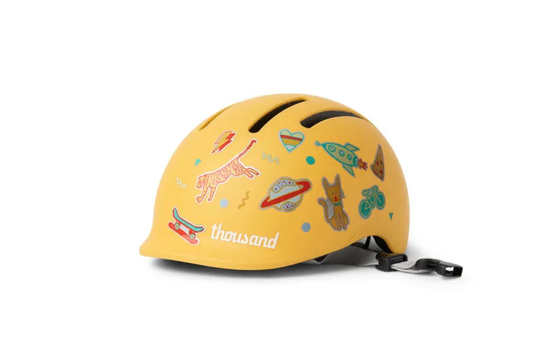 Thousand Toddler Helmet Hello Yellow