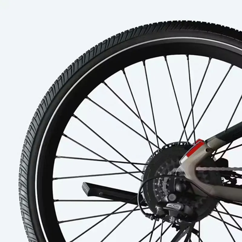 Aventon Pace 500.3 Step-Through E-Road Bike In Ghost White-12