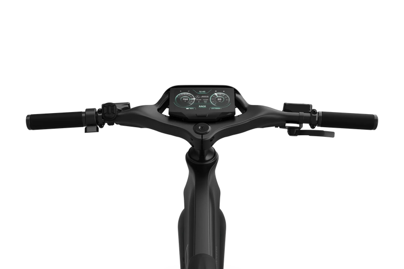 Mercedes-AMG F1 Team Track Edition 250 Electric Bike and Helmet in Black-6