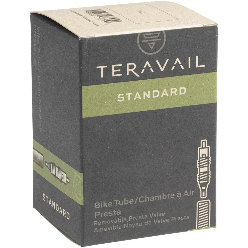 Teravail Presta Valve 20 x 2.4-2.8 48mm Standard Tube in Black